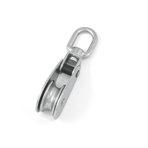Bloczek 8369 B nierdzewny chromoniklowy 98 mm – Solidny do dużych obciążeń