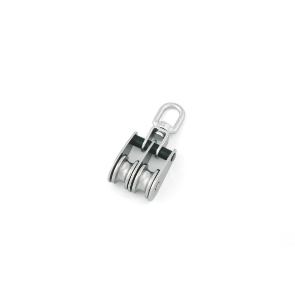 Bloczek 8390 C podwójny nierdzewny chromoniklowy A2/304 142mm – Wytrzymały i odporny na korozję