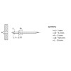 Nit zrywalny 5x10 mm DIN 7337 A2/304 | Hurtownia stal nierdzewna Polska