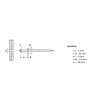 Nit zrywalny 5x25 mm DIN 7337 A2/304 | Hurtownia stal nierdzewna Polska