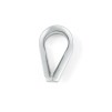Kausza nierdzewna 12mm na linę A4/316 – kwasoodporna i trwała