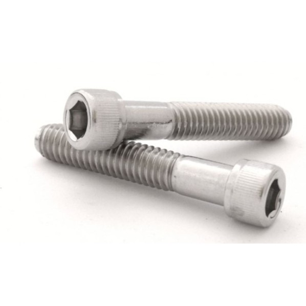 Śruba imbusowa z łbem walcowym DIN 912 chromoniklowa A2/304 M10x30