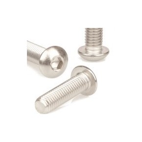 Śruba nierdzewna kulista grzybkowa 7380 M6x40 A2/304