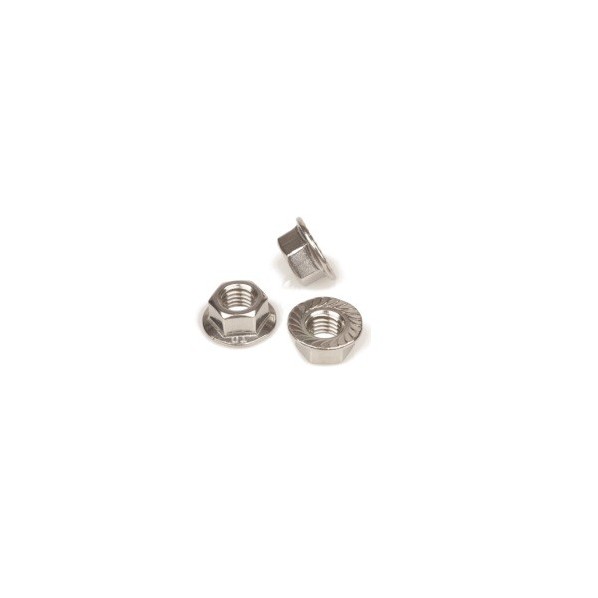 Nakrętka kołnierzowa M5 DIN 6923 A2/304 – Stal nierdzewna