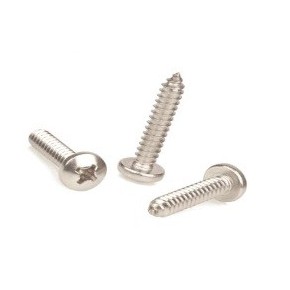 Blachowkręt walec chromoniklowy A2/304 DIN 7981 3,5x25