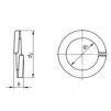 Podkładka sprężynowa DIN 127 nierdzewna A2/304 3,1mm