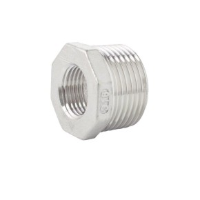 1/2"x3/8" Redukcja gwintowana gw/gz  kwasoodporna A4/316