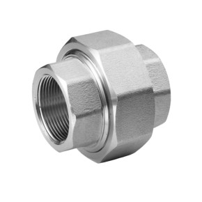 3/8" Śrubunek rur GW/GW płaski kwasoodporny A4/316