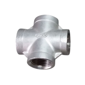 Czwórnik 1/4" A4/316 – Gwint Wewnętrzny, Kwasoodporny INOX