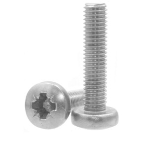 DIN 7985 M4x20 Wkręt metryczny z łbem soczewkowym wypukłym A2/304