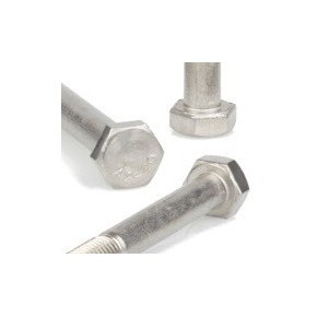 Śruba 6-kątna M8x80 DIN 931 A2/304 | Stal nierdzewna