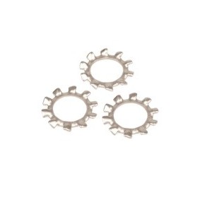 Podkładka ząbkowana chromoniklowa A2/304 DIN 6798A 6,4mm