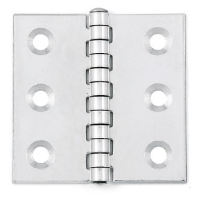 Zawias nierdzewny A2 60x60x1,5 mm – 8049 E | Kwadratowy zawias inox