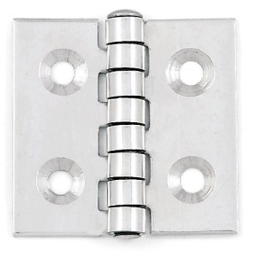 Zawias nierdzewny A2 40x40x1,5 mm – 8049 B | Mały zawias stalowy inox