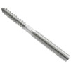 Dwugwint nierdzewny metal-drewno chromoniklowy A2/304 9210 M8x140