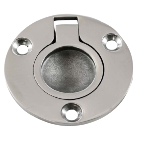 Podnośnik denny okrągły chromoniklowe 50 mm – stal kwasoodporna A4/316 | Model 8441