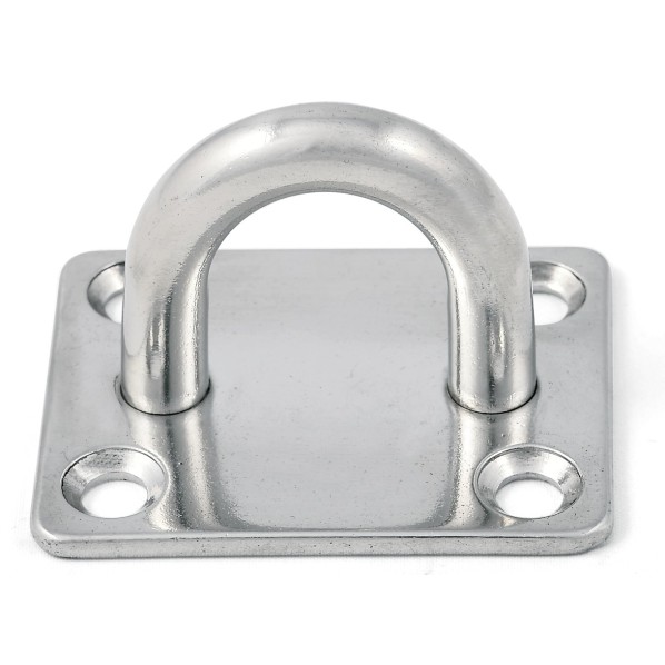 Uchwyt oczkowy 40x35 mm – stal nierdzewna A2/304 | Model 8225 B