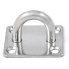 Uchwyt oczkowy 40x35 mm – stal nierdzewna A2/304 | Model 8225 B