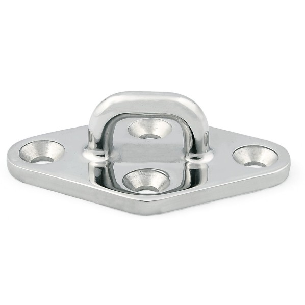 Uchwyt oczkowy 80x50 mm – stal nierdzewna A2/304 | Model 8223  Meta opis: