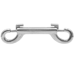 Karabińczyk podwójny 90 mm – stal kwasoodporna A4/316 | Model 8416