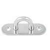 Uchwyt oczkowy 100x36 mm – stal nierdzewna A2/304 | Model 8266