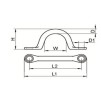 Uchwyt oczkowy 5x38mm A2/304 – stal nierdzewna