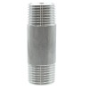 Nypel 3/4" L-60mm A4/316 – Długi, chromoniklowy, Gwint Dwustronny
