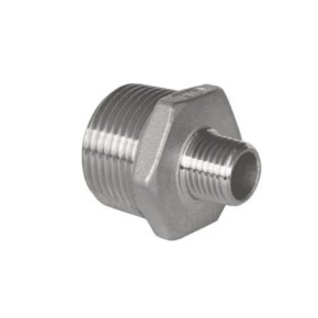Nypel redukcyjny 3"x2 1/2" 6-kąt GZ/GZ nierdzewny A4/316 – Sklep