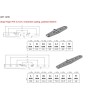 Zawias 103x27x4,5 mm – stal kwasoodporna A4/316 | Model 8235 A