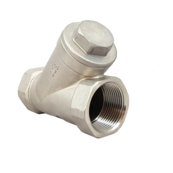 Zawór zwrotny kątowy GG 3/8" A4/316 | Kwasoodporny nierdzewny
